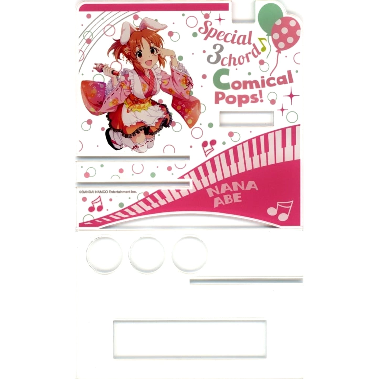 THE IDOLM@STER Cinderella Girls Nana Abe 7thLIVE TOUR Comical Pops! Ver. Official Concert Light Stand [USED]