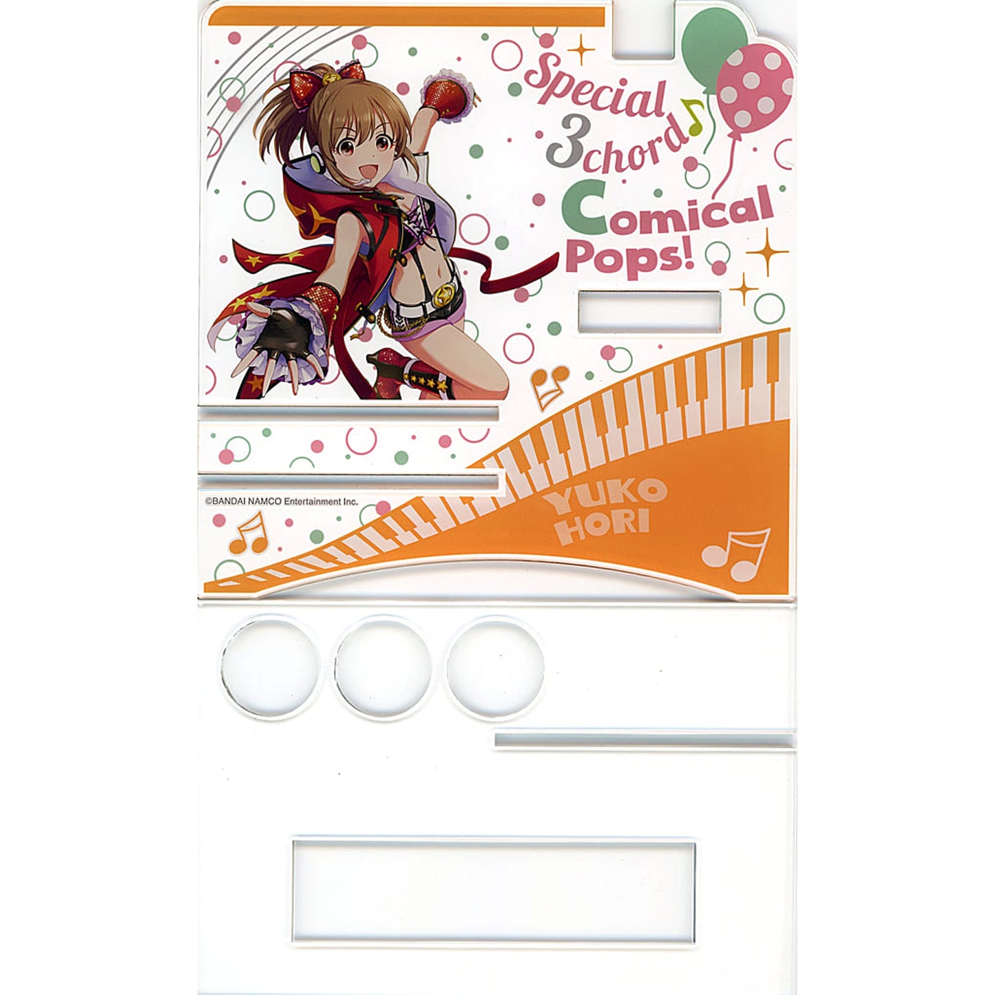 THE IDOLM@STER Cinderella Girls Yuko Hori 7thLIVE TOUR Comical Pops! Ver. Official Concert Light Stand [USED]