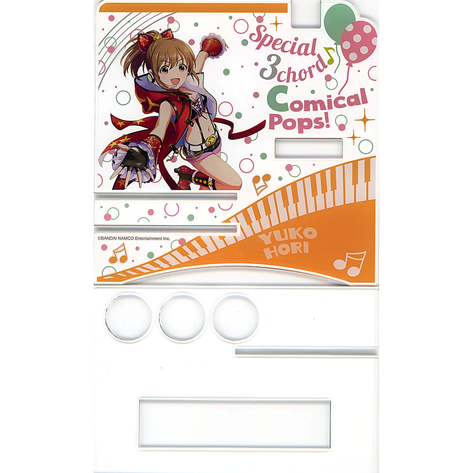 THE IDOLM@STER Cinderella Girls Yuko Hori 7thLIVE TOUR Comical Pops! Ver. Official Concert Light Stand [USED]