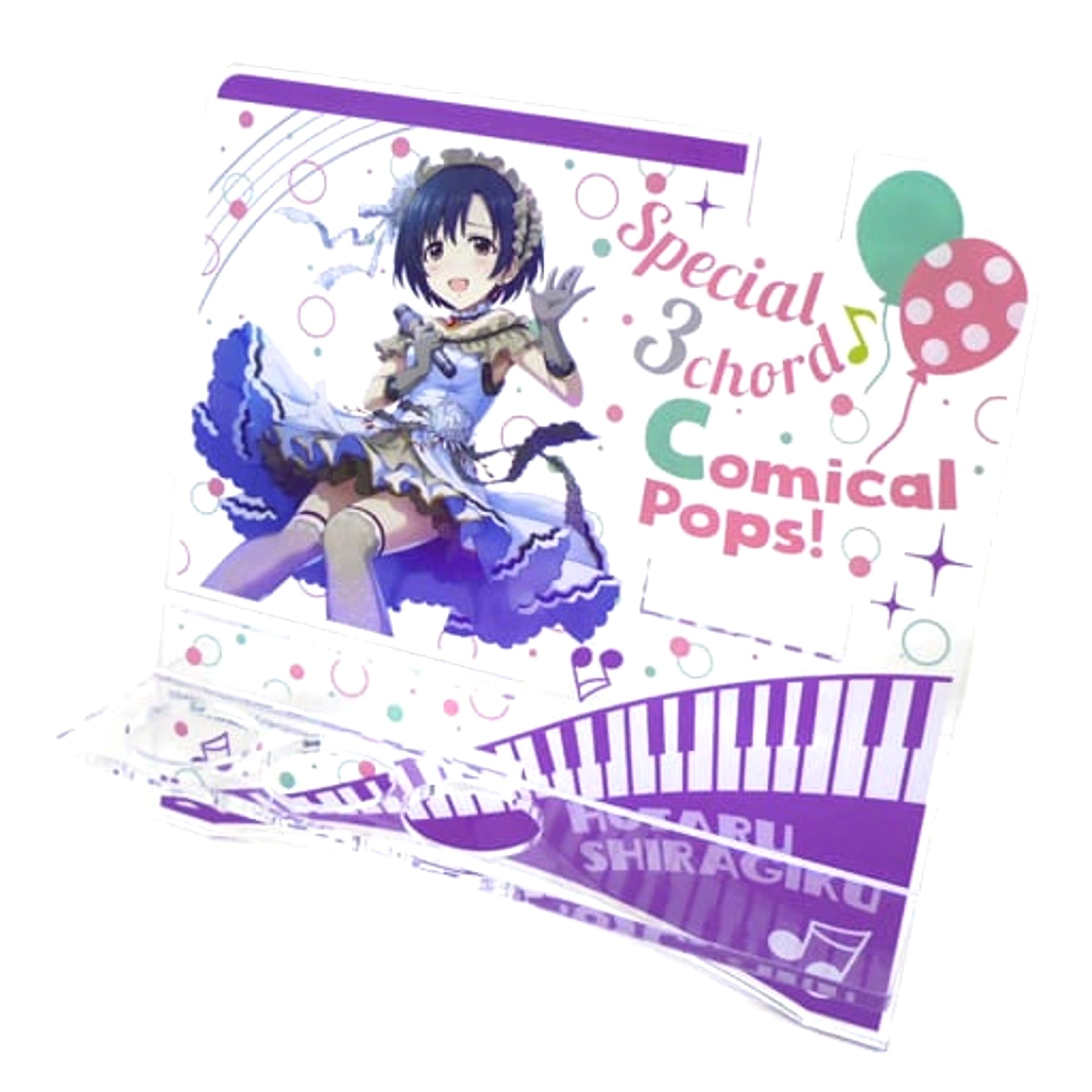 THE IDOLM@STER Cinderella Girls Hotaru Shiragiku 7thLIVE TOUR Comical Pops! Ver. Official Concert Light Stand [USED]