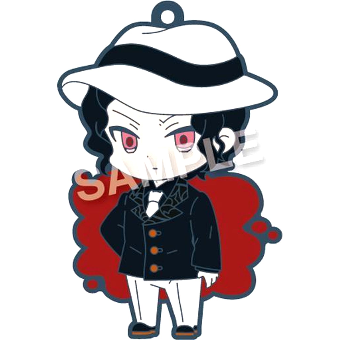 Muzan Kibutsuji Demon Slayer: Kimetsu no Yaiba Deco!to Rubber Strap Vol.2 [USED]