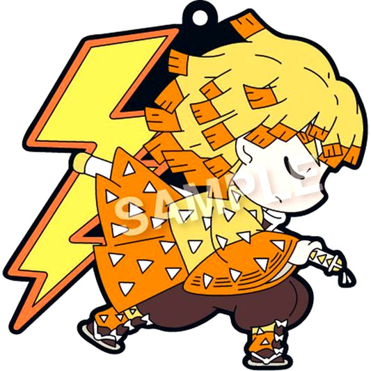 Zenitsu Agatsuma Demon Slayer Kimetsu no Yaiba Deco! to Rubber Strap Vol 5 [USED]