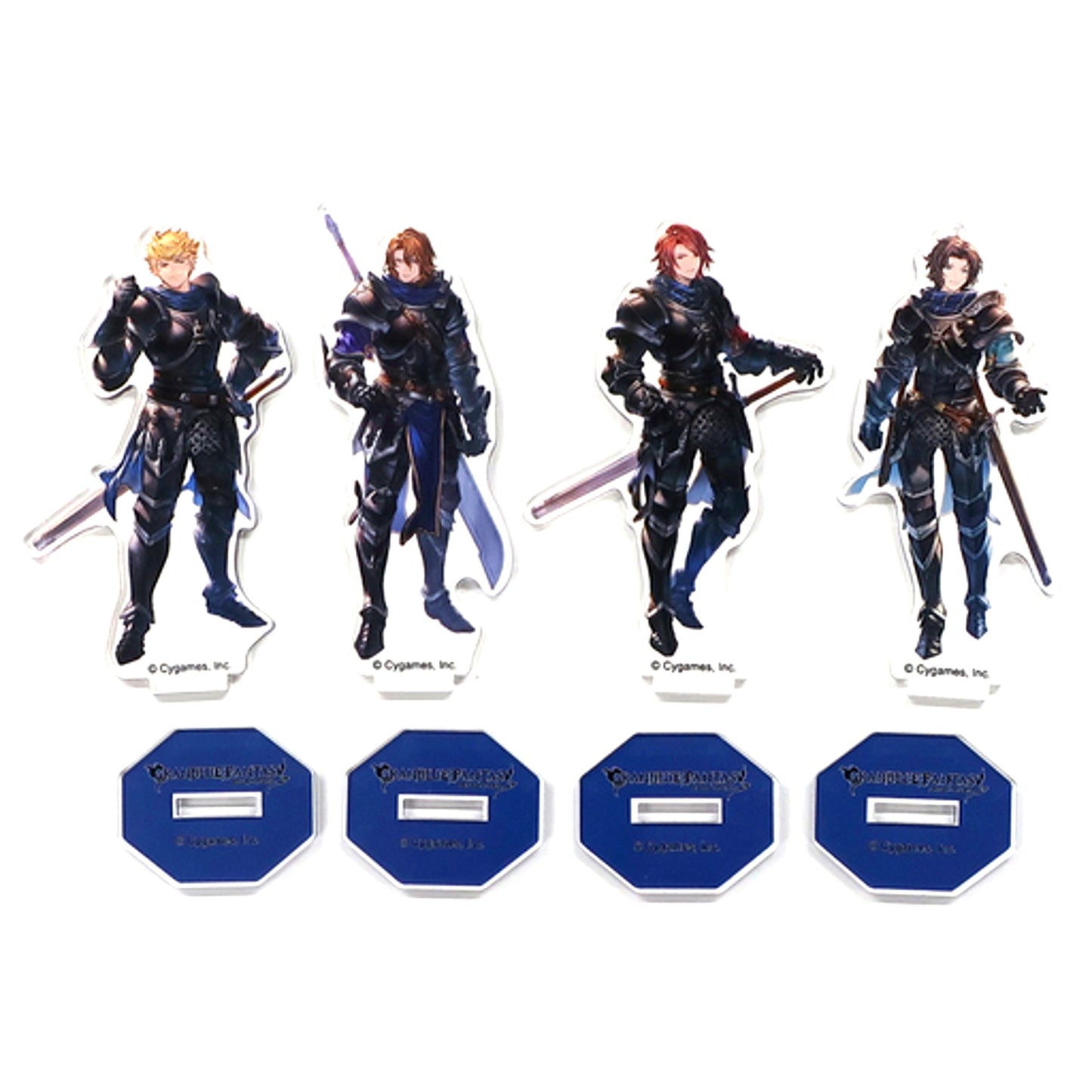 All Characters C97 Granblue Fantasy Dragon Knights Collection Bag Mini Acrylic Stand 4 Types Set [USED]