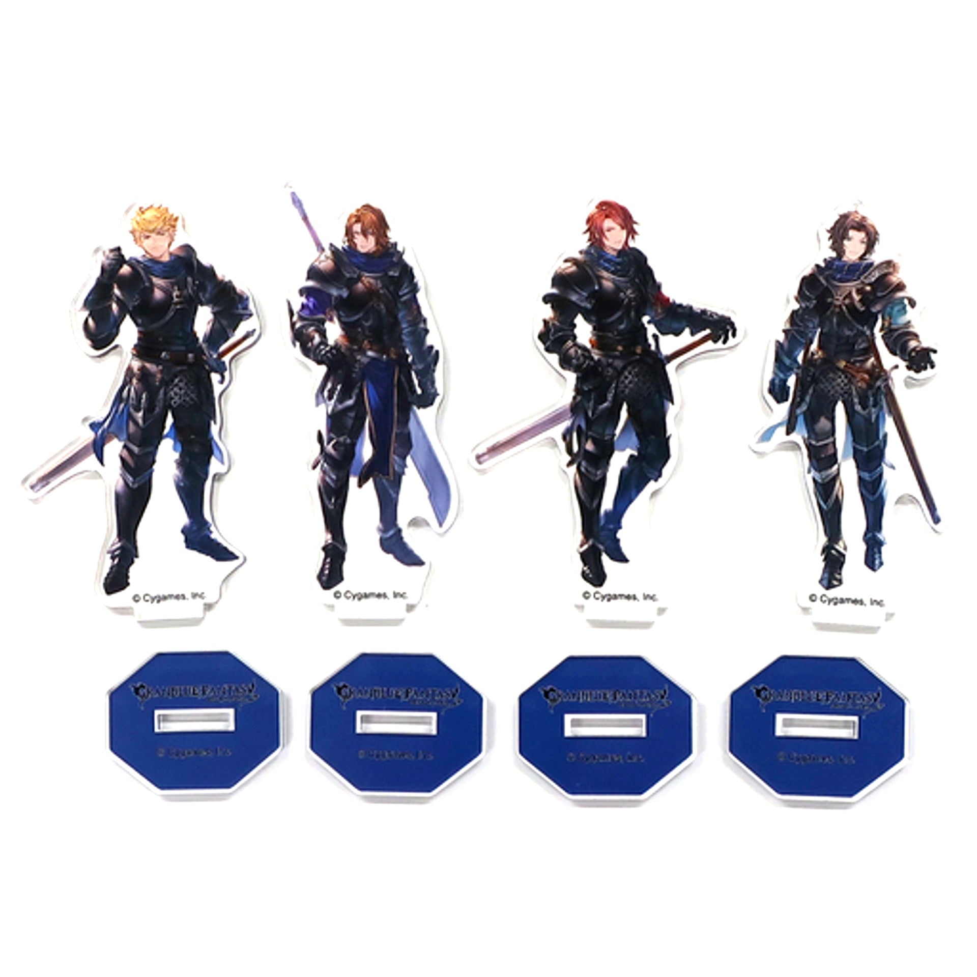 All Characters C97 Granblue Fantasy Dragon Knights Collection Bag Mini Acrylic Stand 4 Types Set [USED]