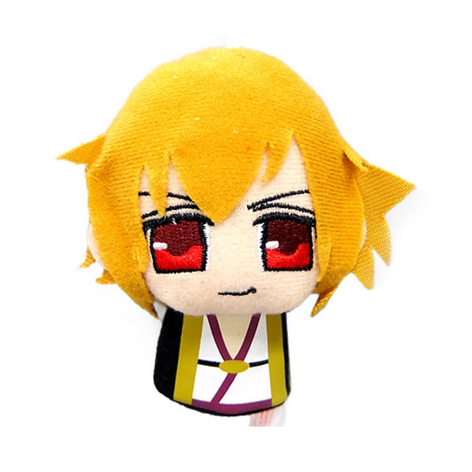 Hakuouki Chikage Kazama Finger Puppet Adores Limited Keychains [USED]