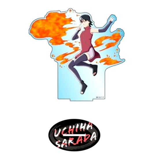 Sarada Uchiha Boruto: Naruto Next Generations Ninjutsu Ver Big Acrylic Stand [USED]