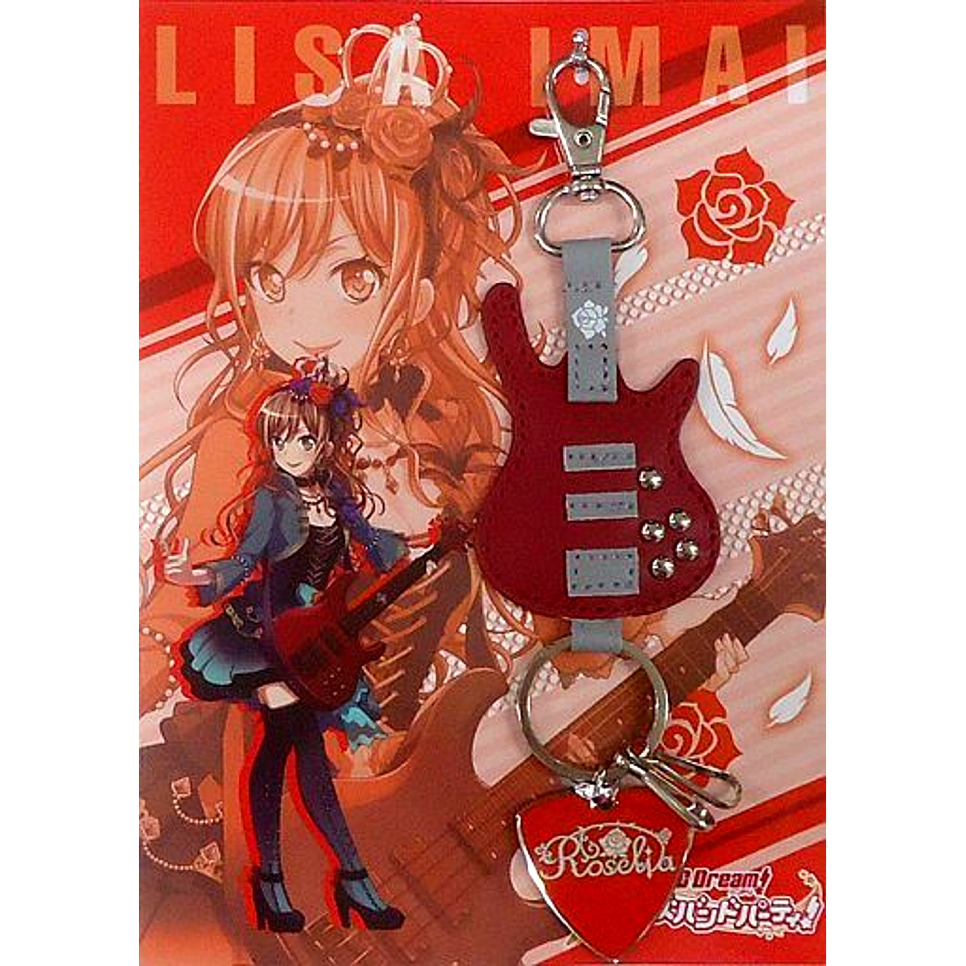 Lisa Imai BanG Dream! Instrument Leather Strap 5th Live Poppin'Party HAPPY PARTY 2018!/Roselia -Ewigkeit- [USED]