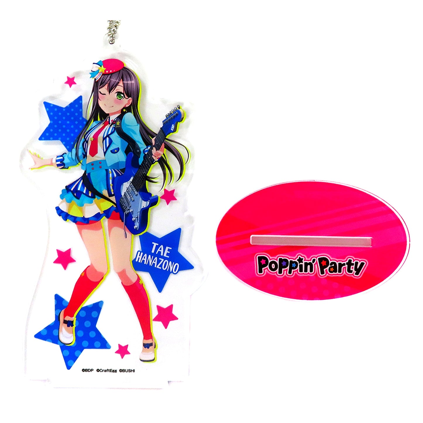 Tae Hanazono BanG Dream! Girls Band Party! Acrylic Stand Keychain 2020 Ver. Bushiroad EC SHOP Premium Goods Store Ltd [USED]