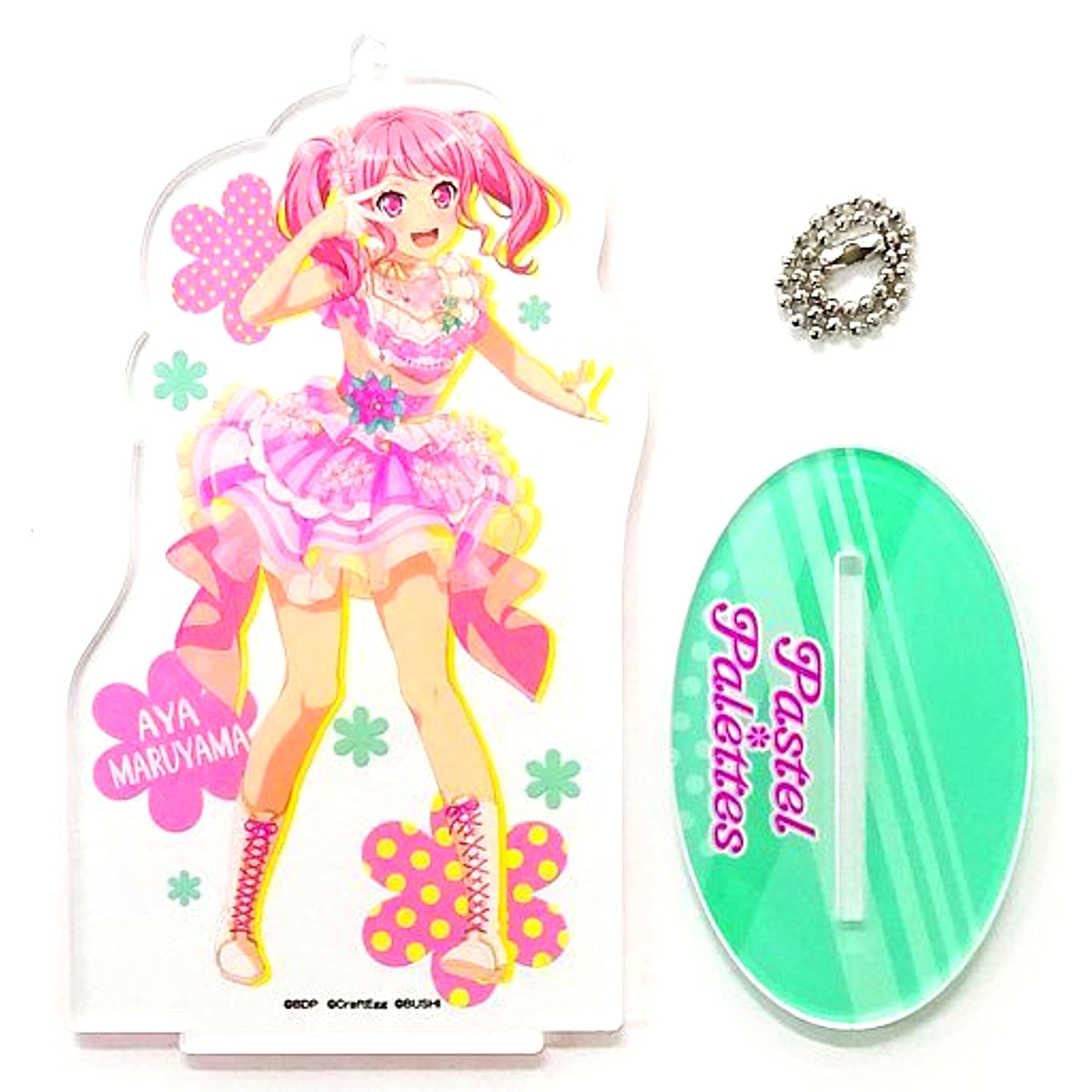 Aya Maruyama BanG Dream! Girls Band Party! Acrylic Stand Keychain 2020 Ver. Bushiroad EC SHOP Premium Goods Store Ltd [USED]