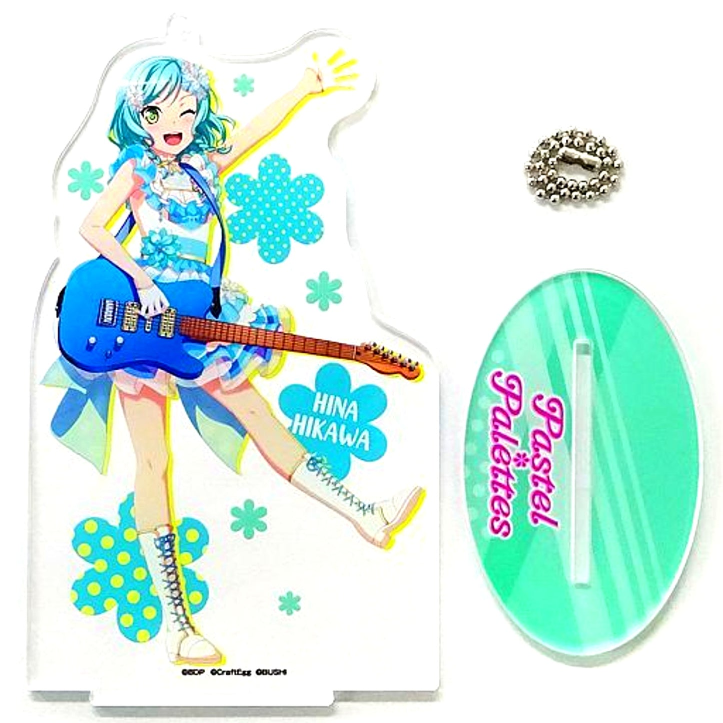 Hina Hikawa BanG Dream! Girls Band Party! Acrylic Stand Keychain 2020 Ver. Bushiroad EC SHOP Premium Goods Store Ltd [USED]