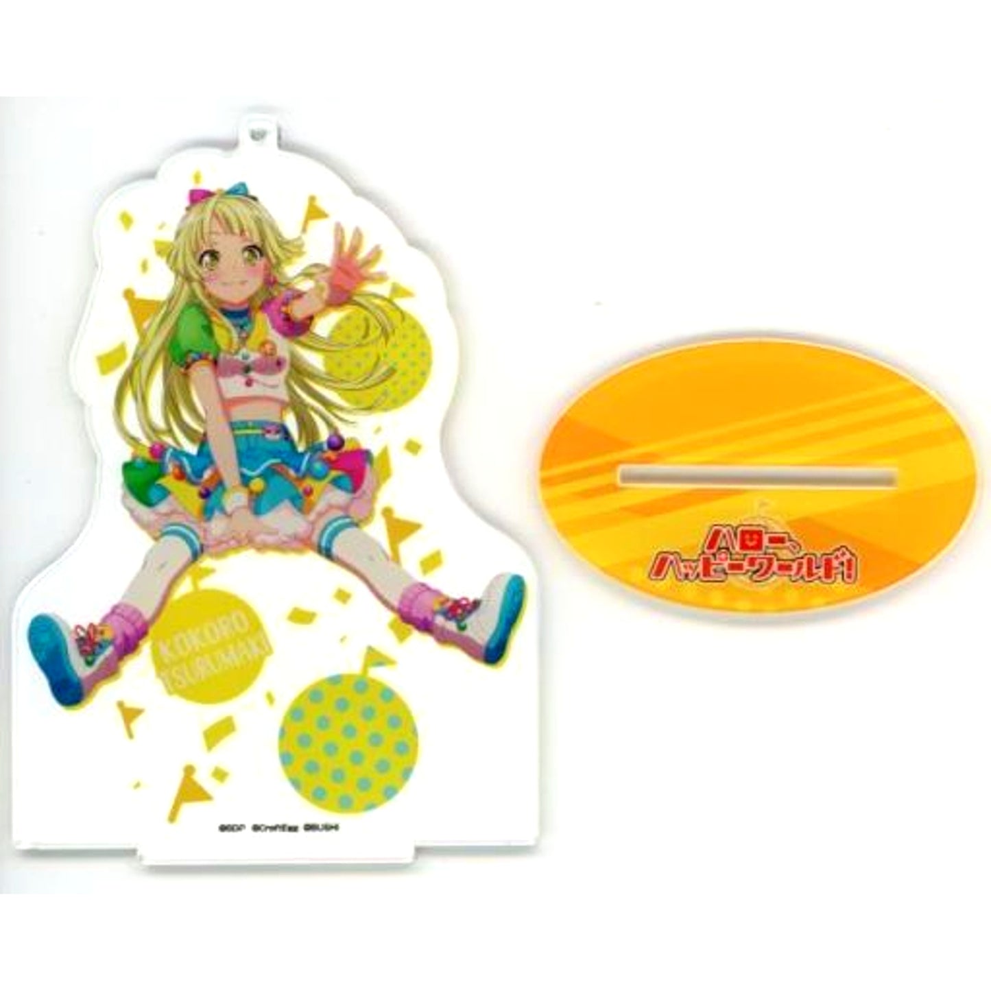 Kokoro Tsurumaki BanG Dream! Girls Band Party! Acrylic Stand Keychain 2020ver. Bushiroad EC SHOP Premium Goods Store Ltd [USED]
