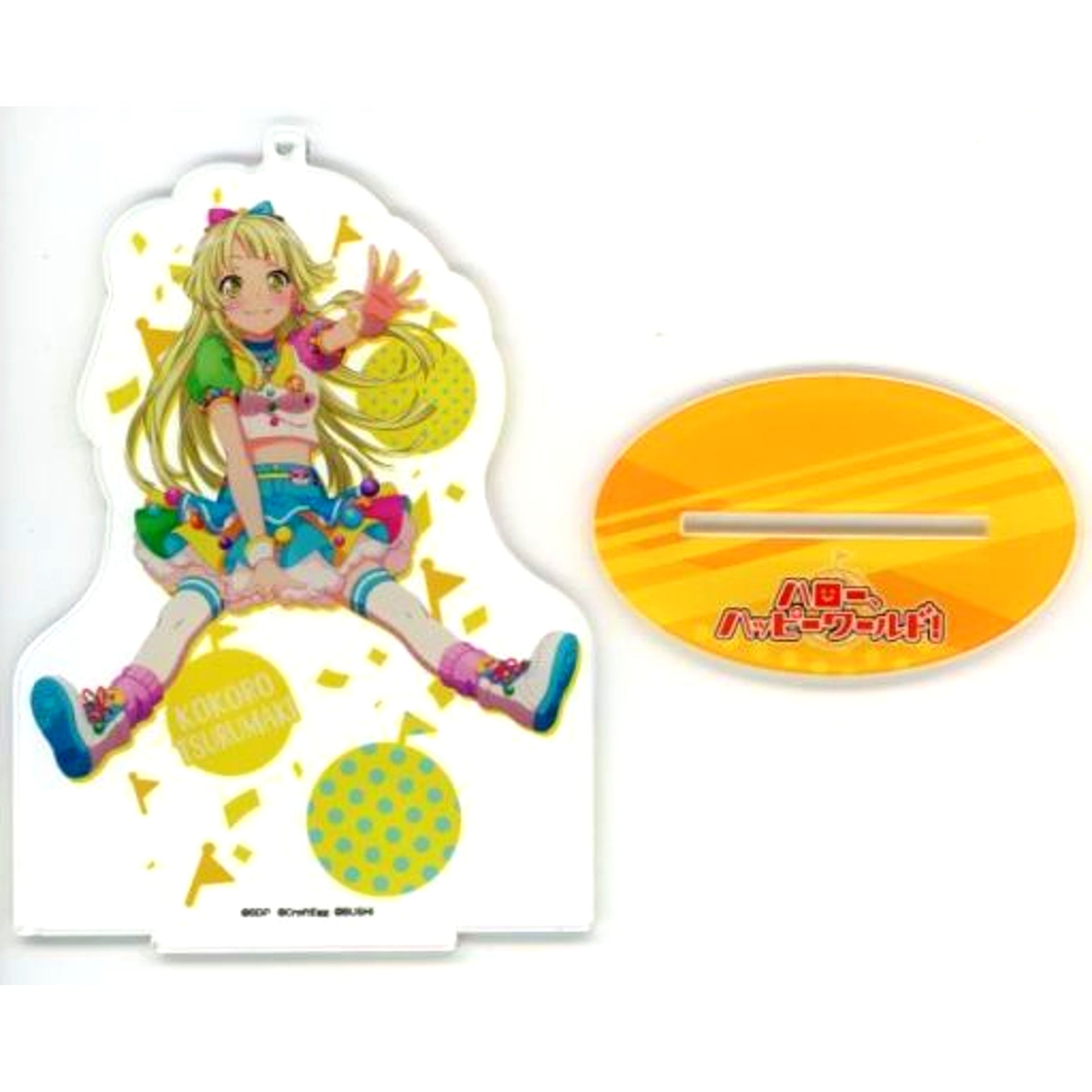 Kokoro Tsurumaki BanG Dream! Girls Band Party! Acrylic Stand Keychain 2020ver. Bushiroad EC SHOP Premium Goods Store Ltd [USED]