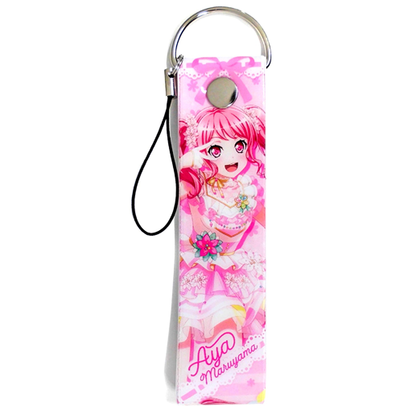 Aya Maruyama BanG Dream! Girls Band Party! Vinyl Strap 2020 Ver. Bushiroad EC SHOP Premium Goods Store Ltd [USED]