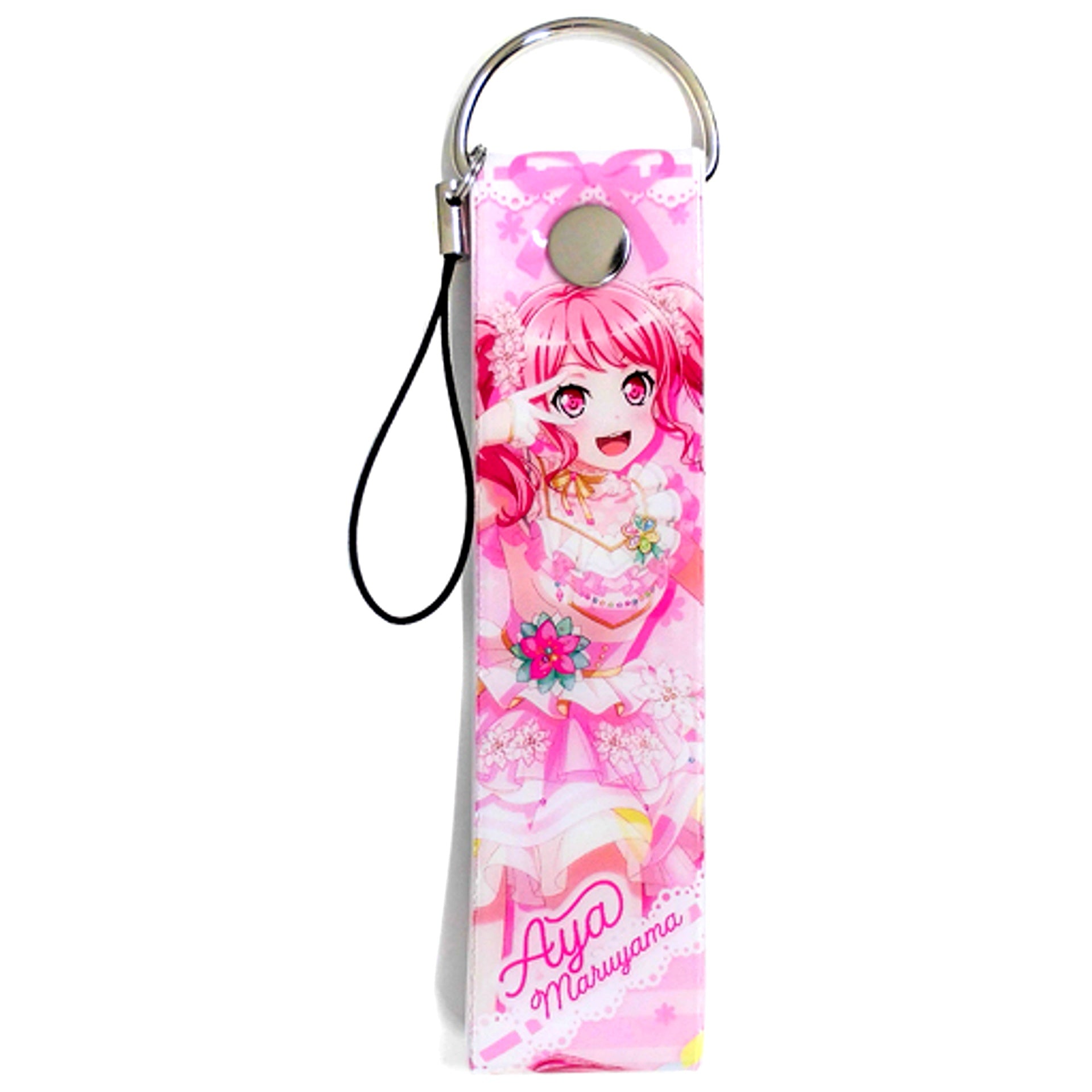 Aya Maruyama BanG Dream! Girls Band Party! Vinyl Strap 2020 Ver. Bushiroad EC SHOP Premium Goods Store Ltd [USED]