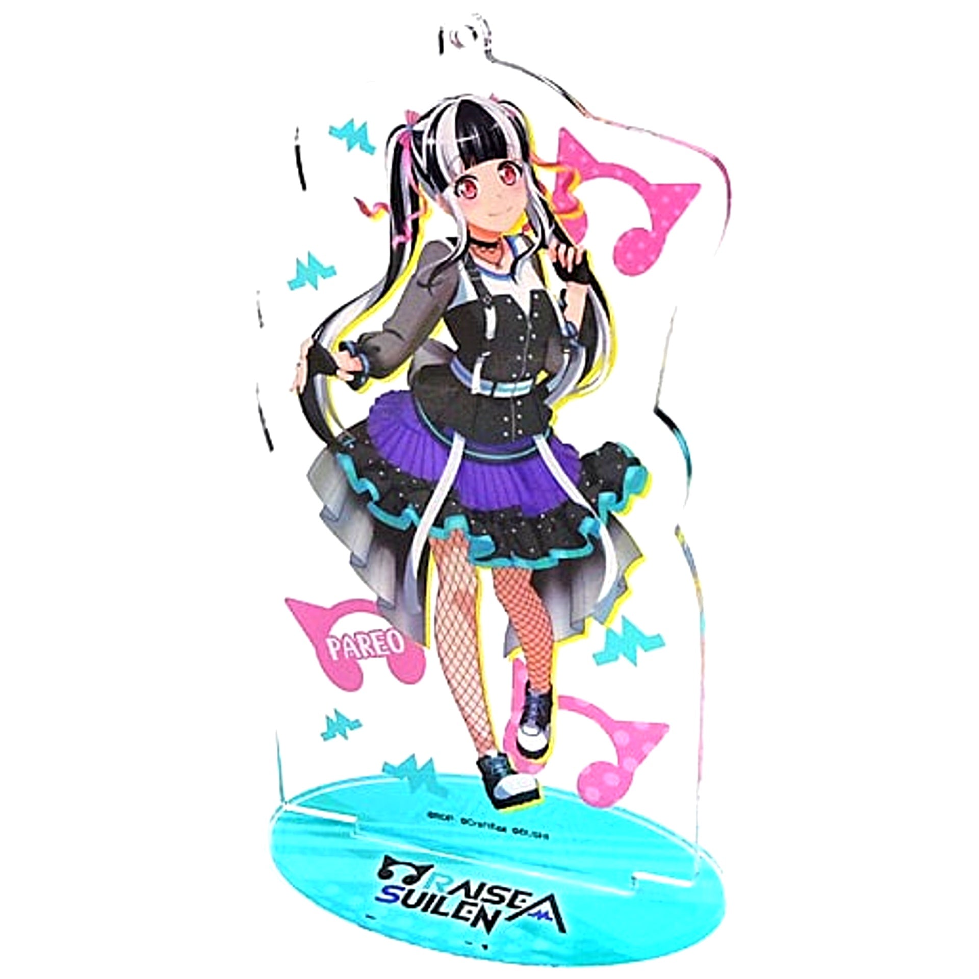 PAREO BanG Dream! Girls Band Party! Acrylic Stand Keychain 2020 Ver. Bushiroad EC SHOP Premium Goods Store Ltd [USED]