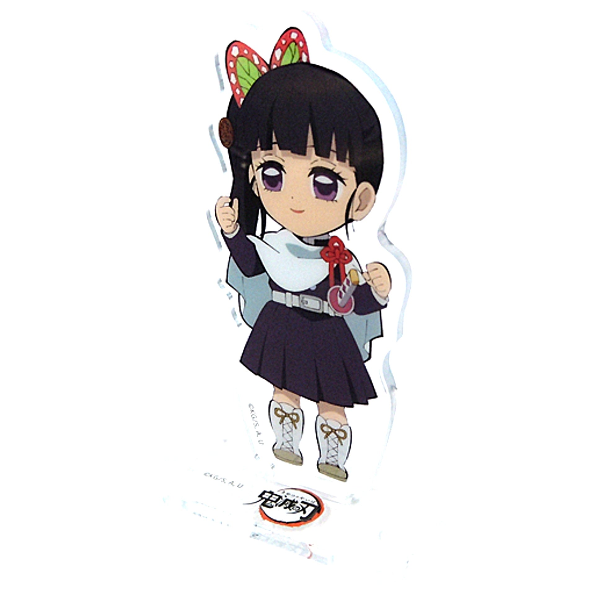 Kanao Tsuyuri Raising Both Hands Demon Slayer Character Picture Scroll Cafe in ufotable Cafe Connectable Random Acrylic Stand Term 6 [USED]