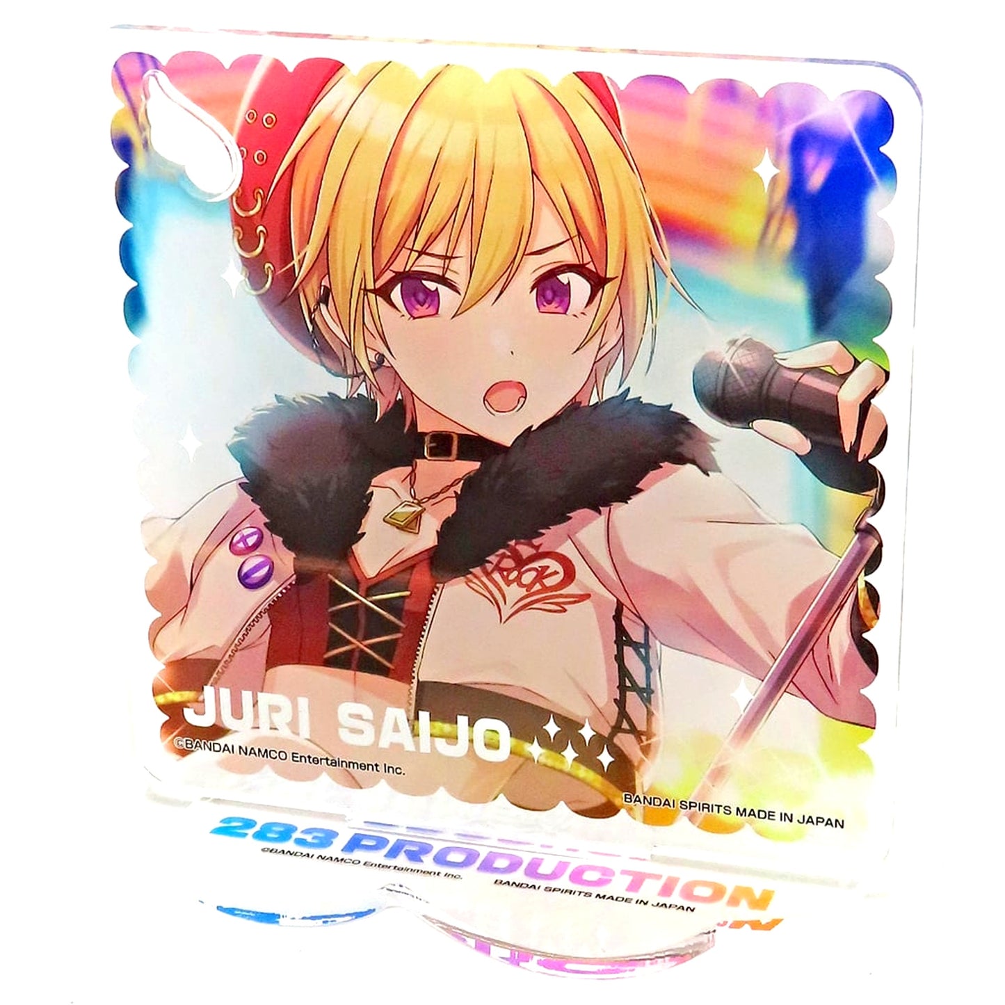 Juri Saijo Idolmaster Shiny Colors x Enterbell at Yoronotaki Pre-order Bonus Acrylic Stand [USED]