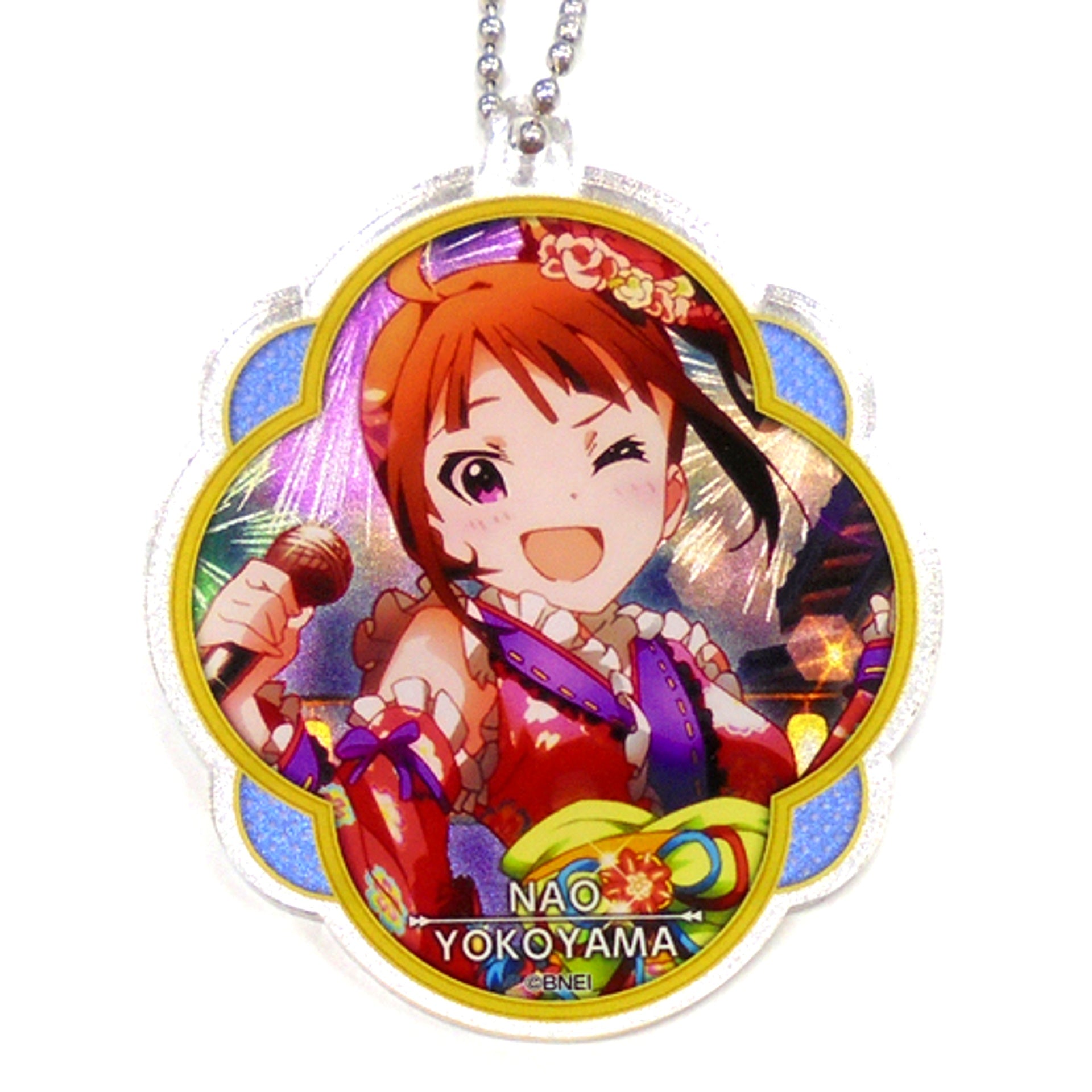 Nao Yokoyama Hologram The Idolm@ster Million Live! Trading Acrylic Keychain Vol.2 C Tokyu Hands SUMMER LAB 2020 [USED]
