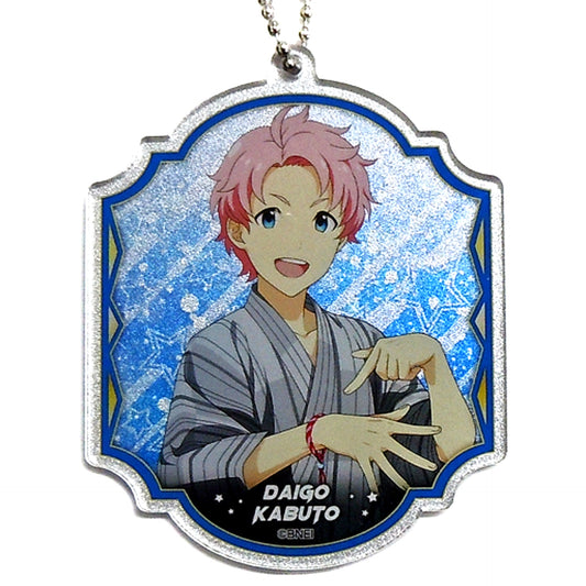 Daigo Kabuto Hologram The Idolm@ster SideM Trading Acrylic Keychain Vol.2 A Tokyu Hands SUMMER LAB 2020 [USED]