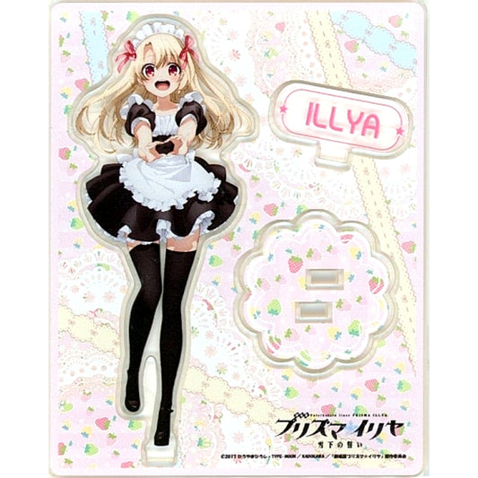 Illyasviel von Einzbern Fate/kaleid liner Prisma Illya: Vow in the Snow Maid Acrylic Stand [USED]