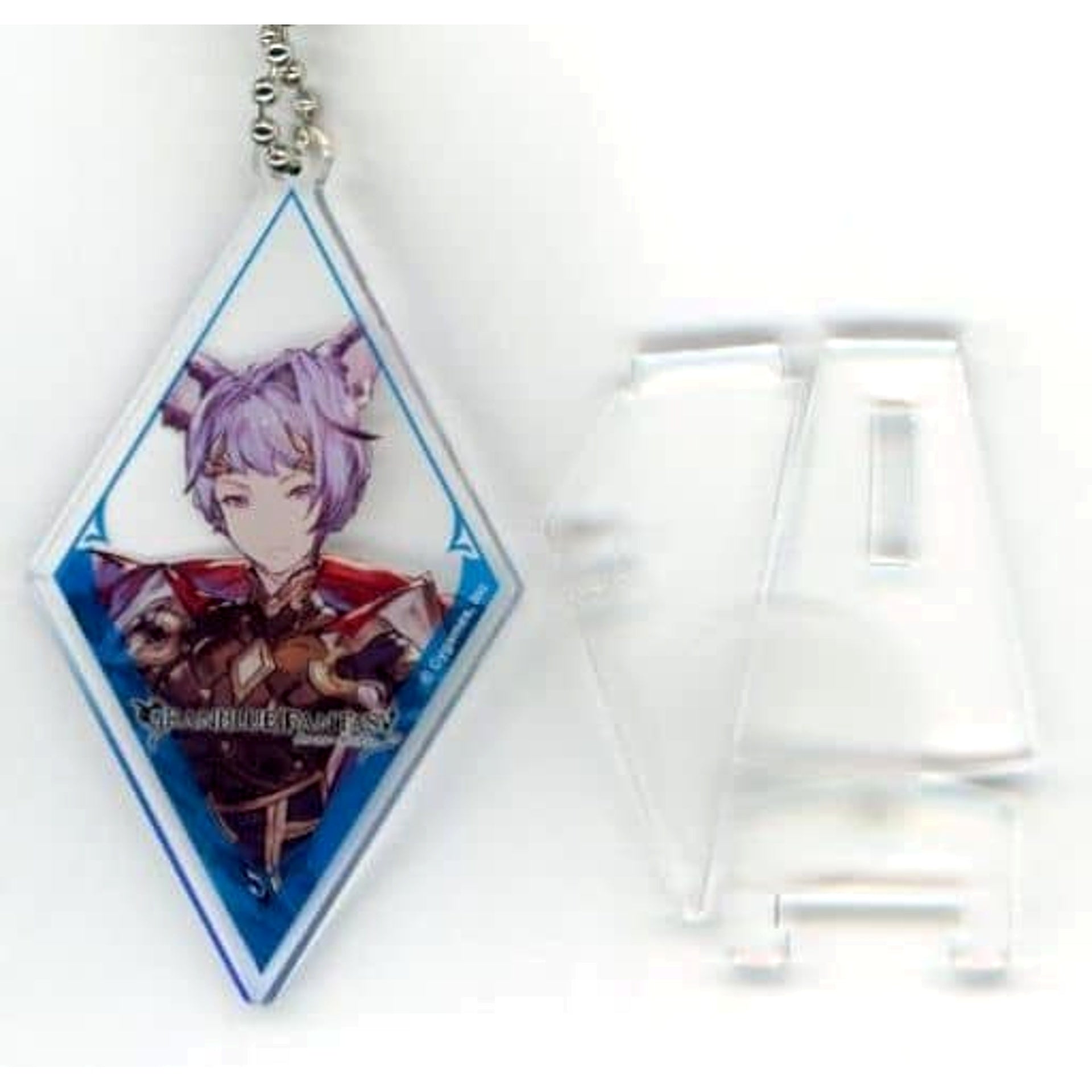 Granblue Fantasy Feower 6th Anniversary Selection Trading Side Color Acrylic Keychain Vol.1 Yorozuya Siero Tokyu Hands Branch Offices Limited Keychains [USED]