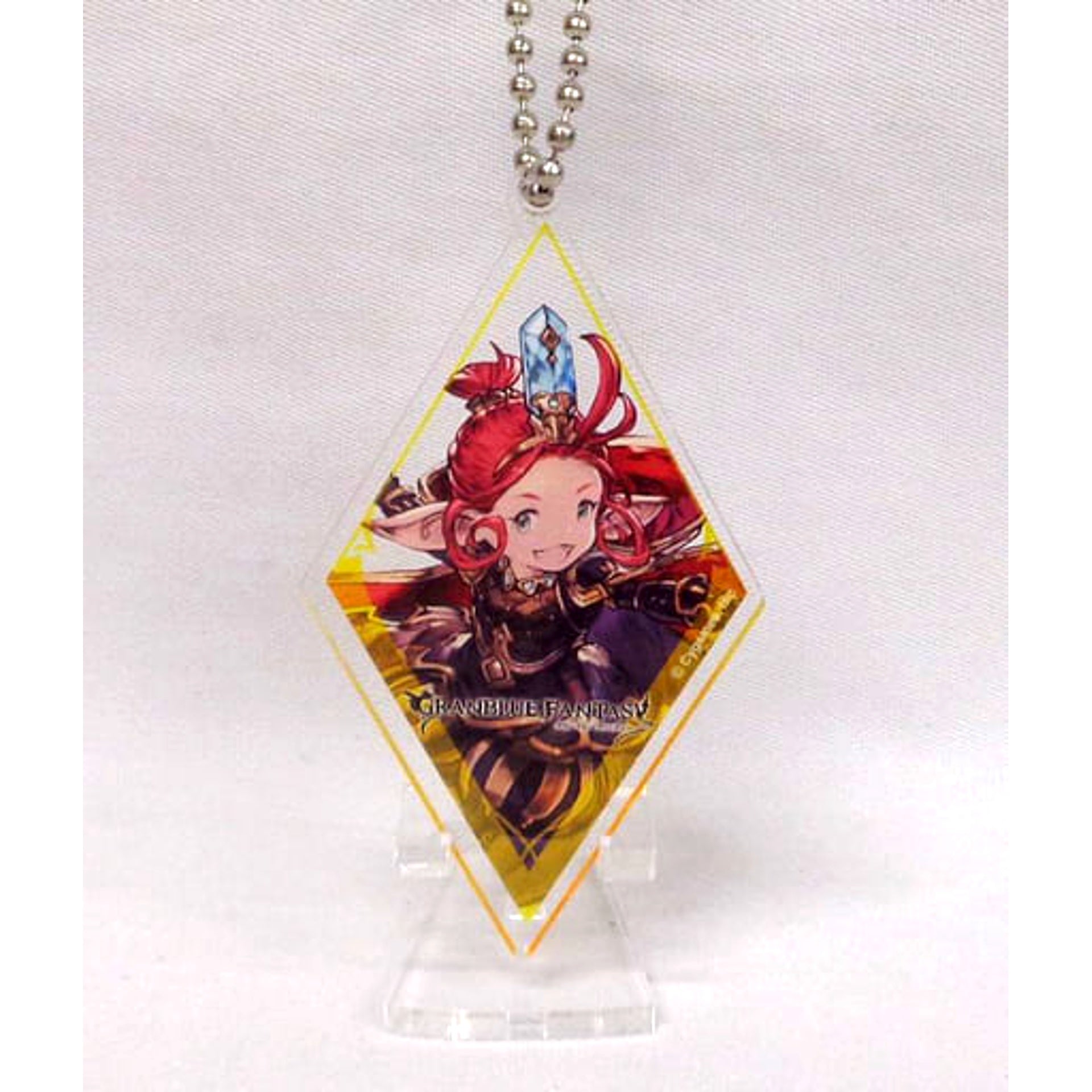 Granblue Fantasy Fif 6th Anniversary Selection Trading Side Color Acrylic Keychain Vol.1 Yorozuya Siero Tokyu Hands Branch Offices Limited Keychains [USED]