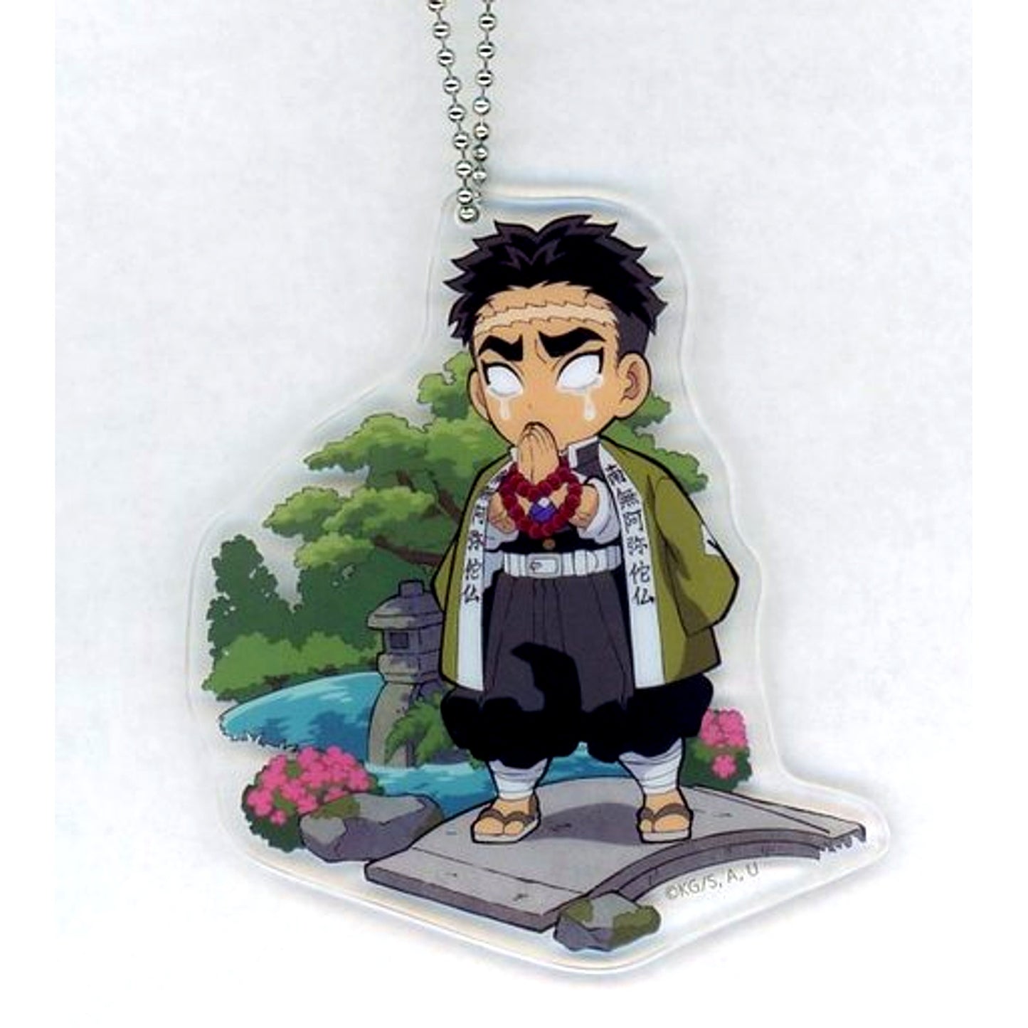 Gyomei Himejima Ishikawa Demon Slayer: Kimetsu no Yaiba Total Concentration Exhibition Local SD Acrylic Charm Ishikawa Venue Ltd [USED]