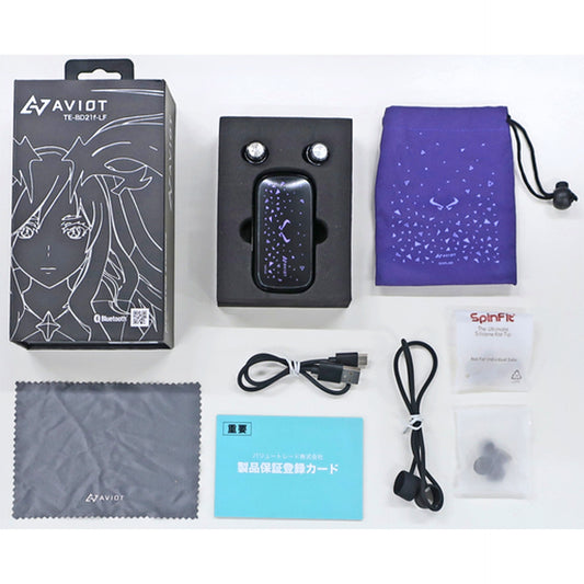 Lucifer Wireless Earphones TE-BD21f-LF AVIOT x Monster Strike [USED]