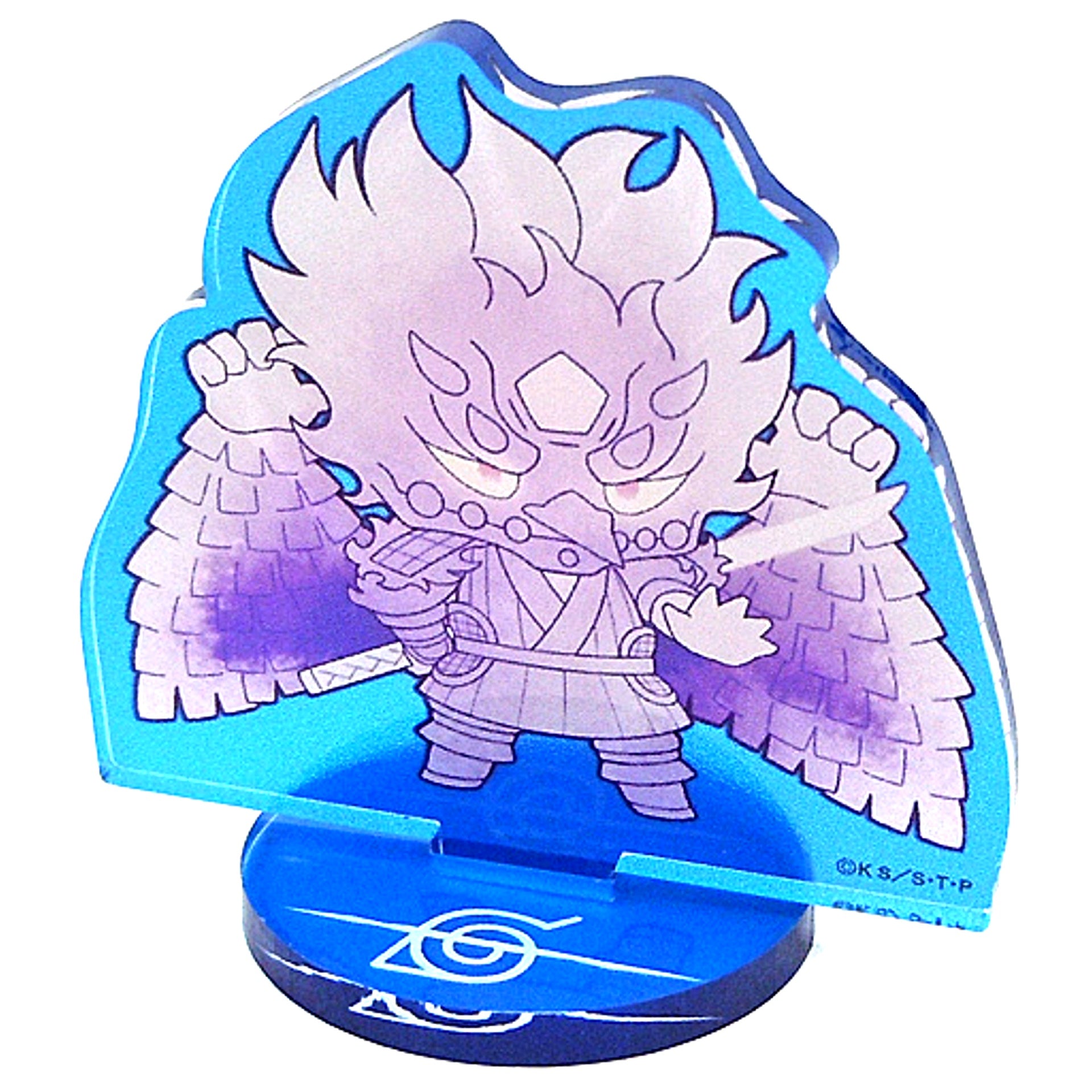Susanoo Ninjutsu Ver. Puni Chara Mini Acrylic Stand Naruto Shippuden x The Chara Shop [USED]