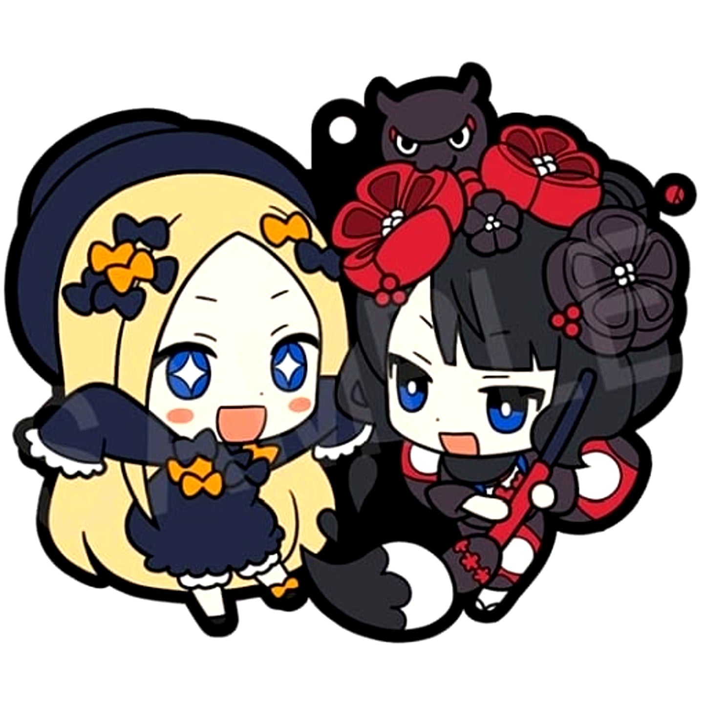 Fate/Grand Order Abigail Williams and Katsushika Hokusai Rubber Mascot Buddy Collection Vol.2 [USED]