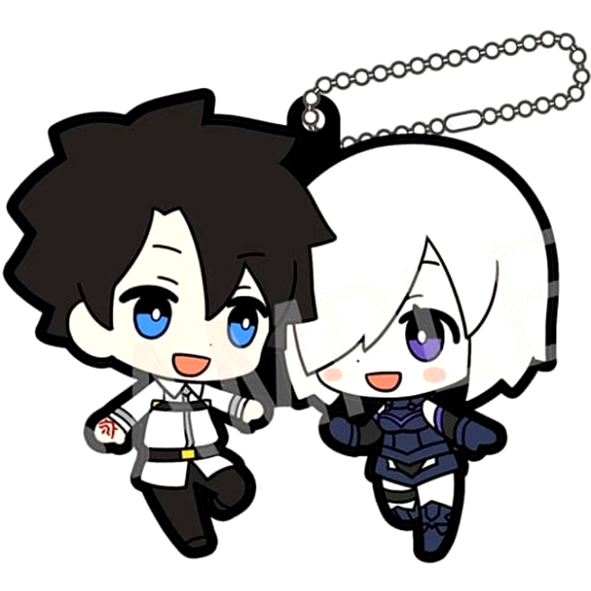 Fate/Grand Order Protagonist and Mash Kyrielight Rubber Mascot Buddy Collection Vol.2 [USED]