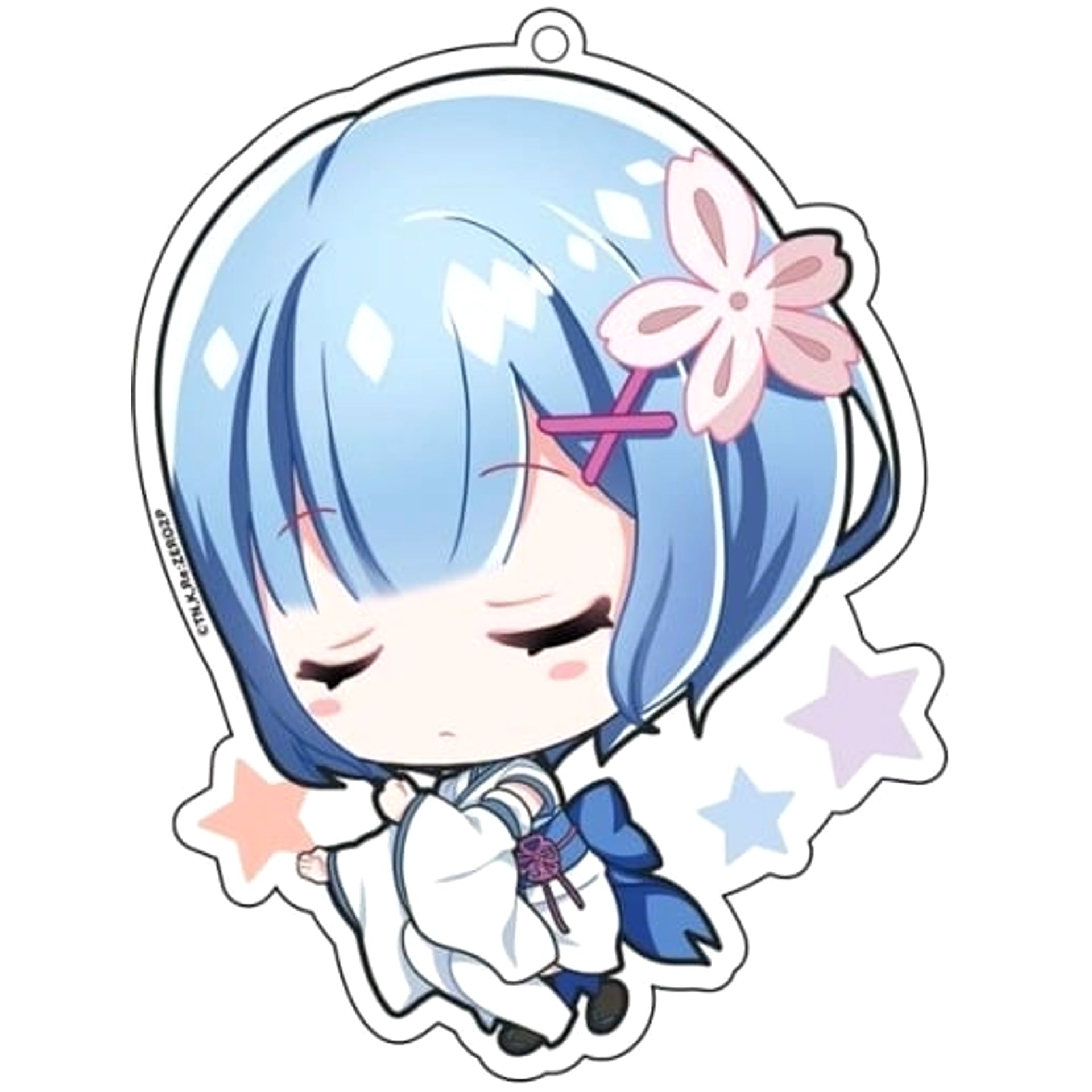 Re:ZERO -Starting Life in Another World- Rem Big Acrylic Keychain Keychains [USED]