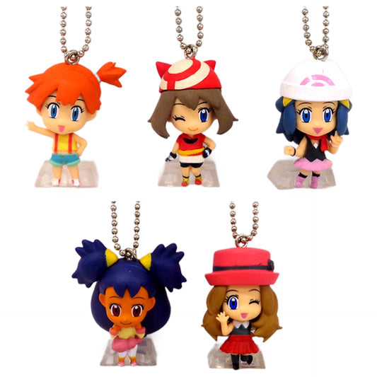 Misty, etc. Pokemon Deformed Mini Girls Special! All 5 Types Set Other-Goods [USED]