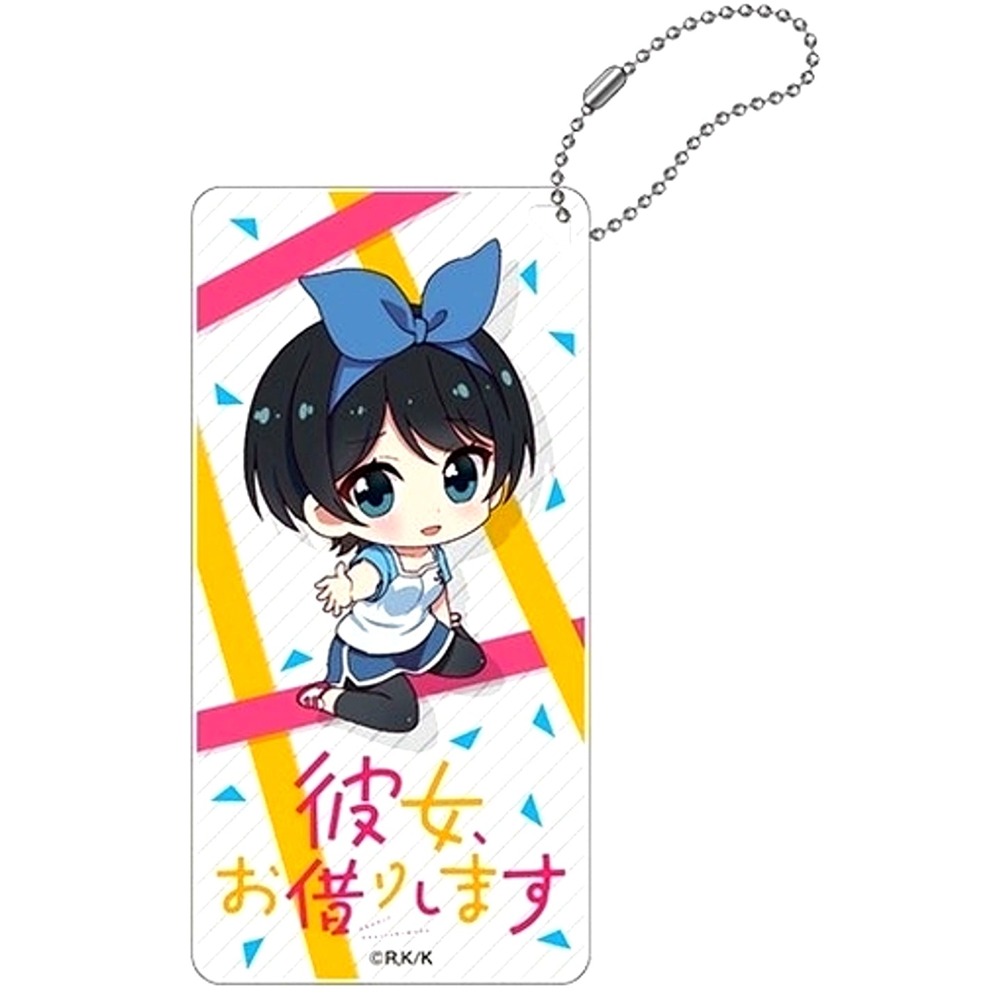 Ruka Sarashina Rent-A-Girlfriend Puchikko Acrylic Keychain [USED]