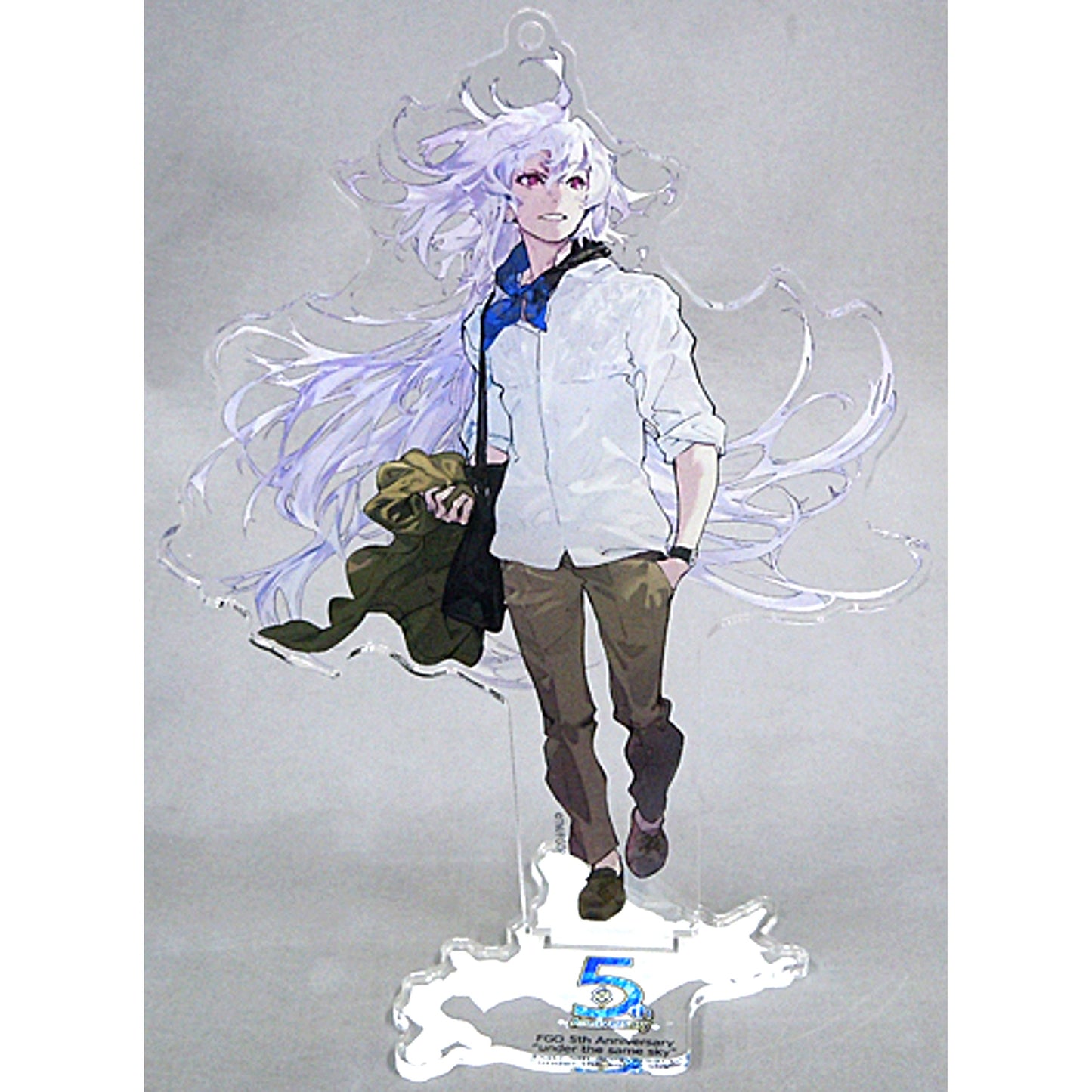 Merlin Fate/Grand Order Acrylic Mascot Hokkaido Tohoku Ver. 5th Anniversary under the same sky [USED]