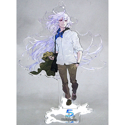 Merlin Fate/Grand Order Acrylic Mascot Hokkaido Tohoku Ver. 5th Anniversary under the same sky [USED]