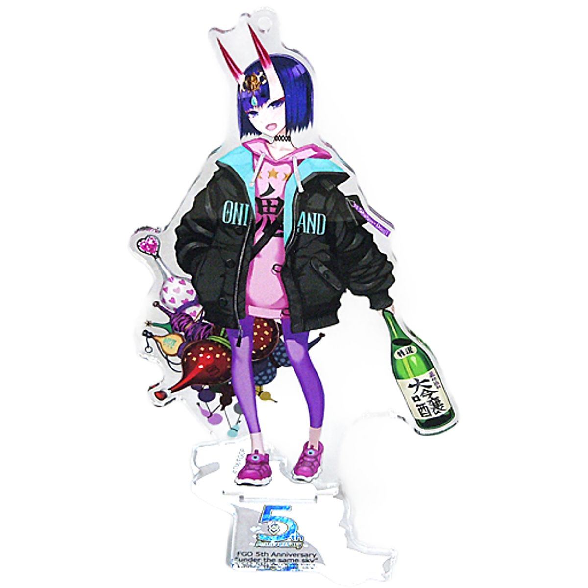 Berserker Shuten-Douji Kansai Ver Fate/Grand Order 5th Anniversary under the same sky Acrylic Mascot [USED]