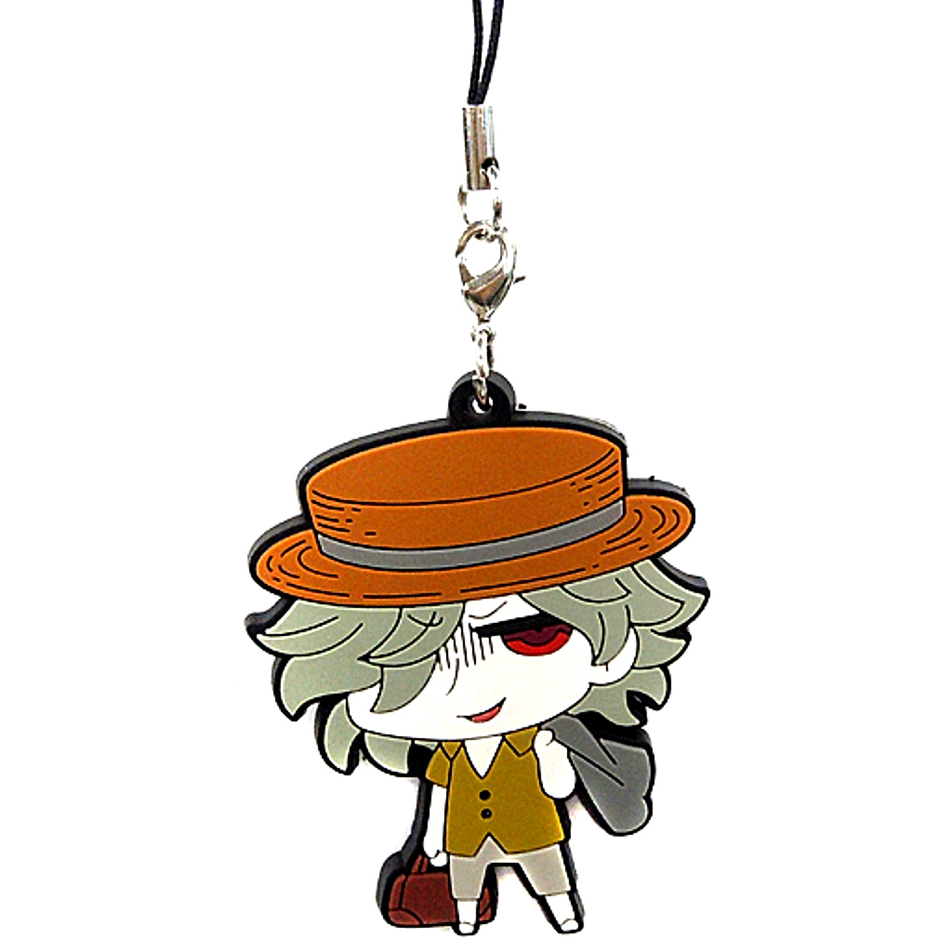 Avenger Edmond Dantes Fate/Grand Order 5th Anniv under the same sky Riyo Drawn Illustration Rubber Charm [USED]