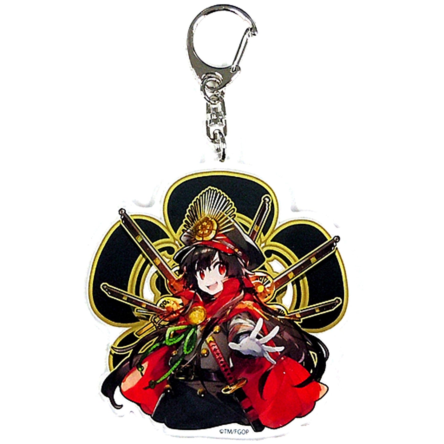 Oda Nobunaga Fool of Owari Fate/Grand Order 5th Anniversary under the same sky Command Code Trading Acrylic Keychain Vol.2 [USED]