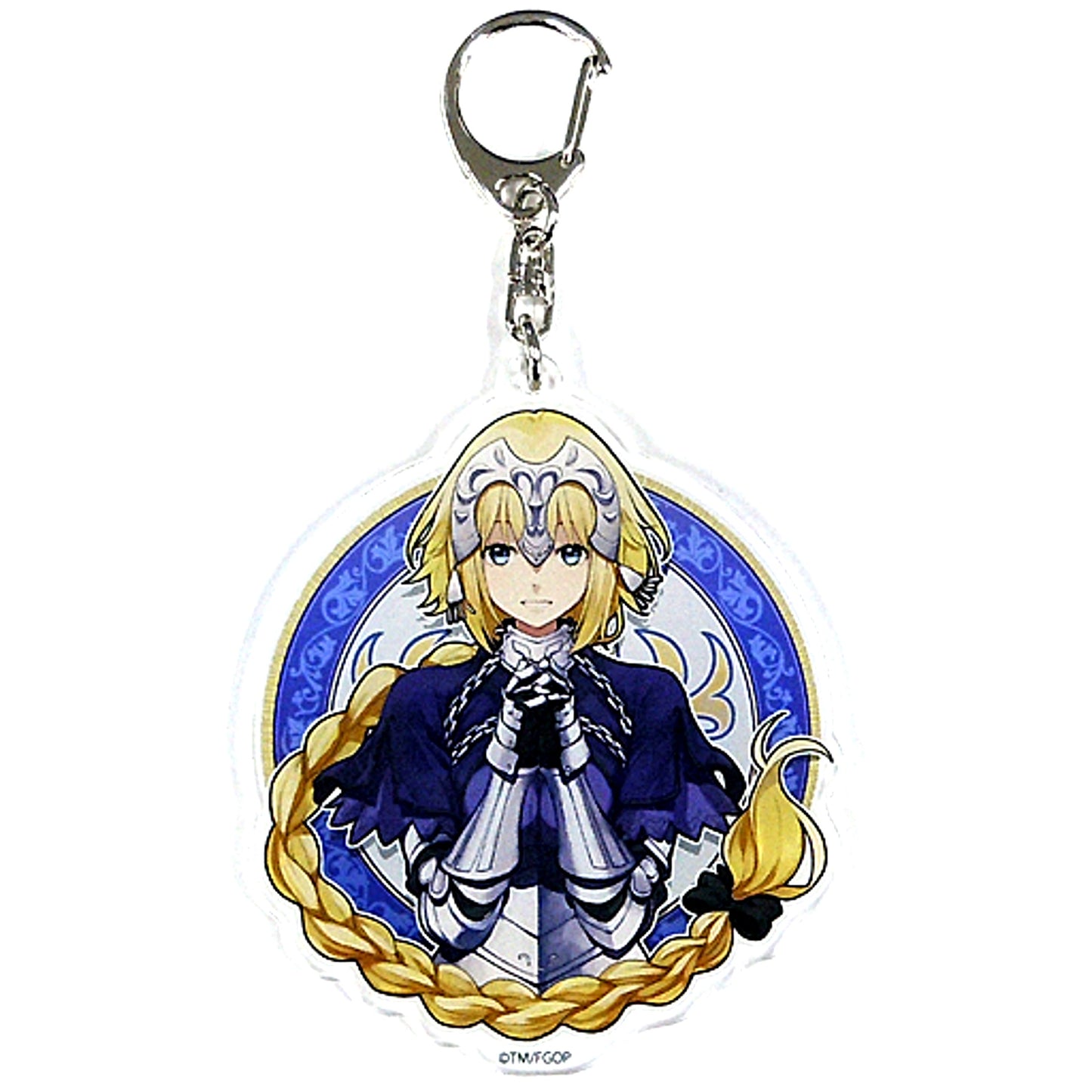 Ruler Jeanne d'Arc Maid of Orleans Fate/Grand Order 5th Anniv under the same sky Command Code Trading Acrylic Keychain Vol.2 Character [USED]