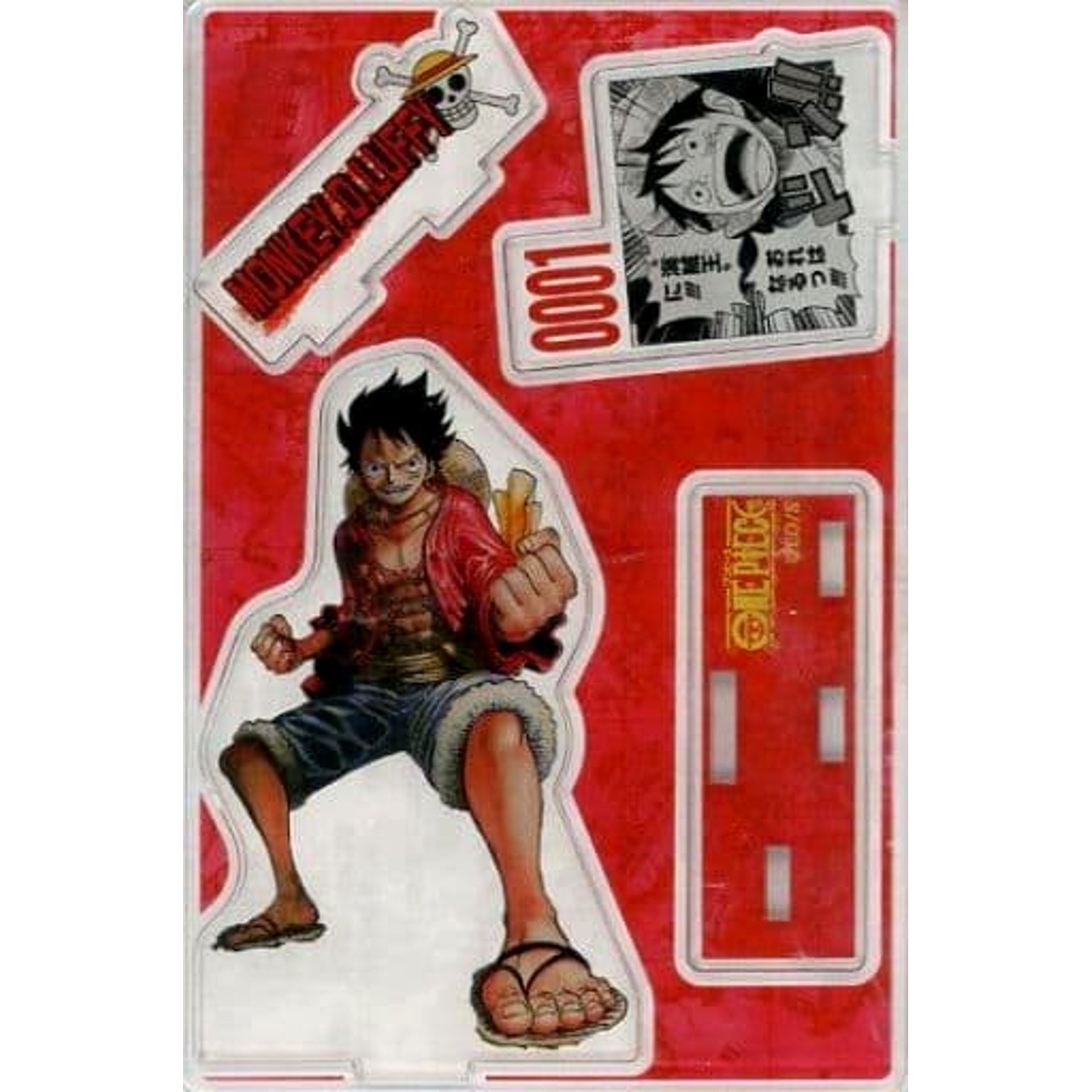 One Piece Monkey D. Luffy Famous Scene Diorama figure Acrylic Item [USED]
