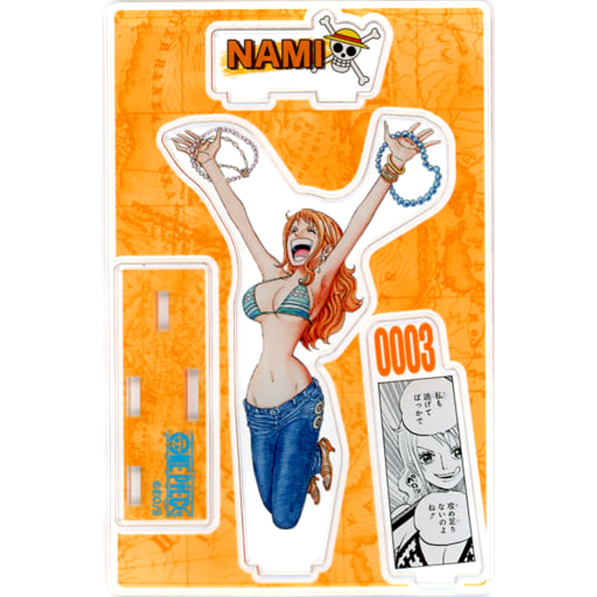 One Piece Nami Famous Scene Diorama figure Acrylic Item [USED]