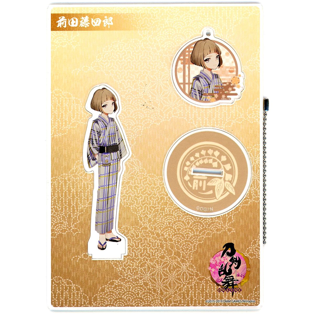 Maeda Toushirou Touken Ranbu ONLINE Acrylic Stand Set Keisou Touken Ranbu Store6 Goods [USED]