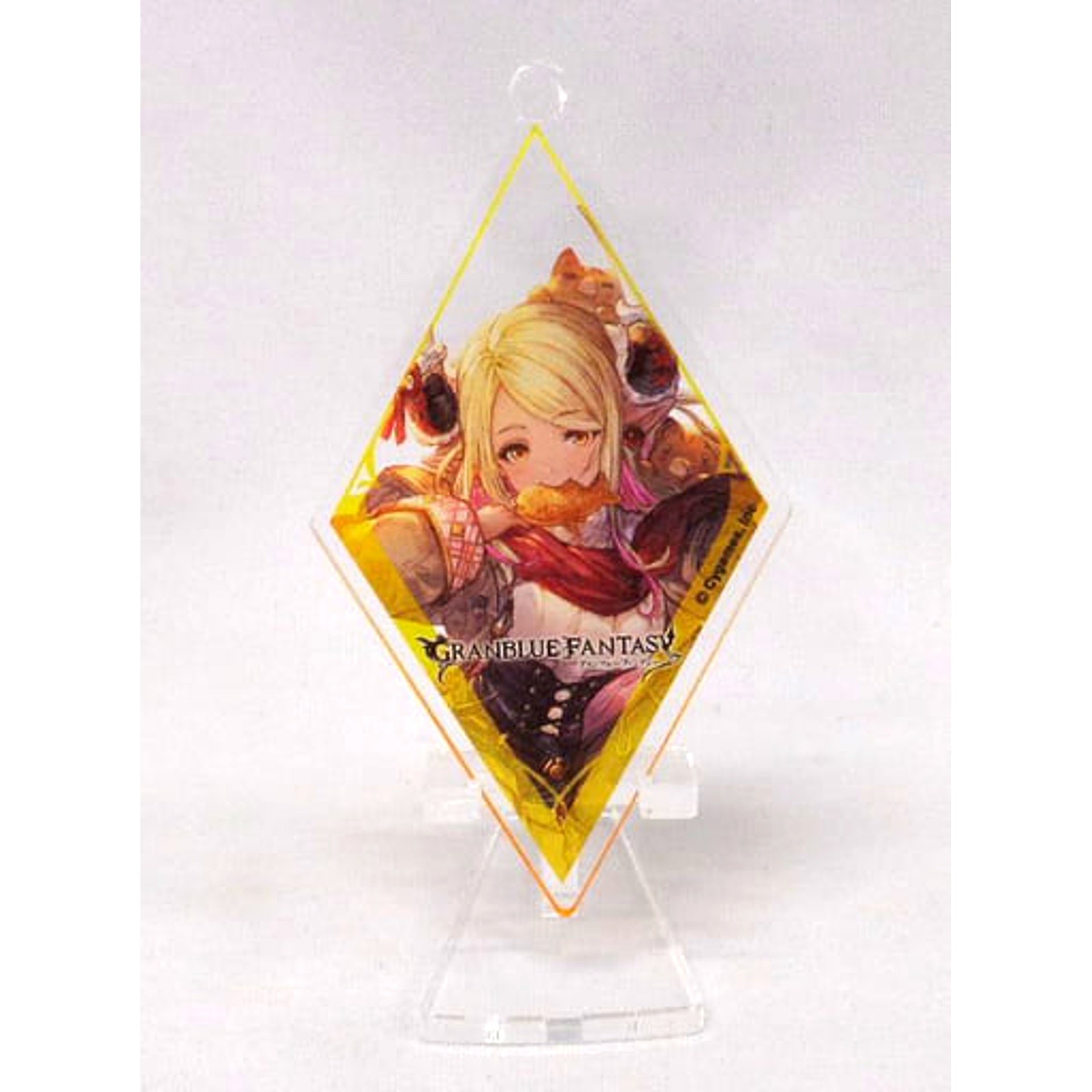 Granblue Fantasy Kumbhira 6th Anniversary Selection Trading Side Color Acrylic Keychain Vol.2 Yorozuya Siero Tokyu Hands Branch Offices Limited Keychains [USED]