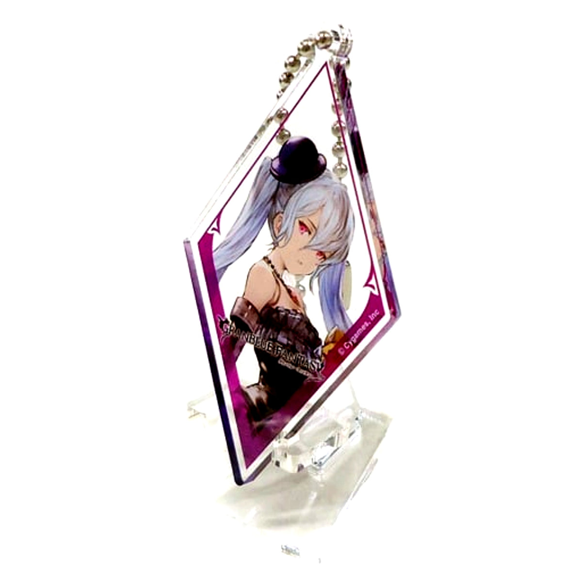 Orchid Granblue Fantasy Siero's Shop Tokyu Hands 6th Selection Trading Side Color Acrylic Keychain Vol.3 [USED]