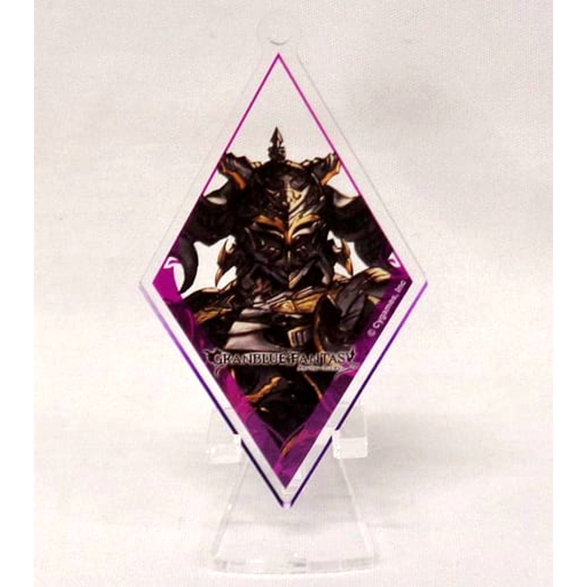 Granblue Fantasy Black Knight 6th Anniversary Selection Trading Side Color Acrylic Keychain Vol.3 Yorozuya Siero Tokyu Hands Branch Offices Limited Keychains [USED]