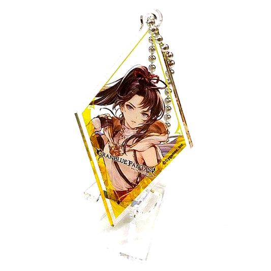 Shitori Granblue Fantasy Siero's Shop Tokyu Hands 6th Selection Trading Side Color Acrylic Keychain Vol.4 [USED]