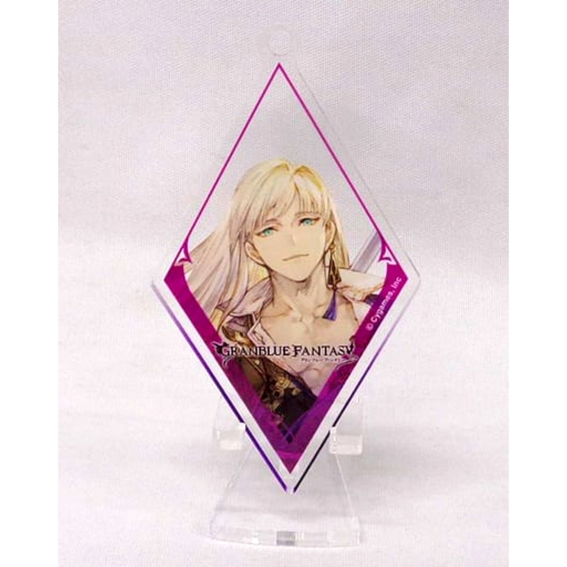 Granblue Fantasy Cassius 6th Anniversary Selection Trading Side Color Acrylic Keychain Vol.5 Yorozuya Siero Tokyu Hands Branch Offices Limited Keychains [USED]