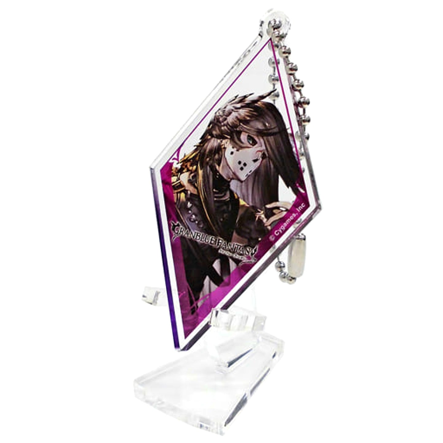 Granblue Fantasy Sariel 6th Anniversary Selection Trading Side Color Acrylic Keychain Vol.6 Yorozuya Siero Tokyu Hands Branch Offices Limited Keychains [USED]