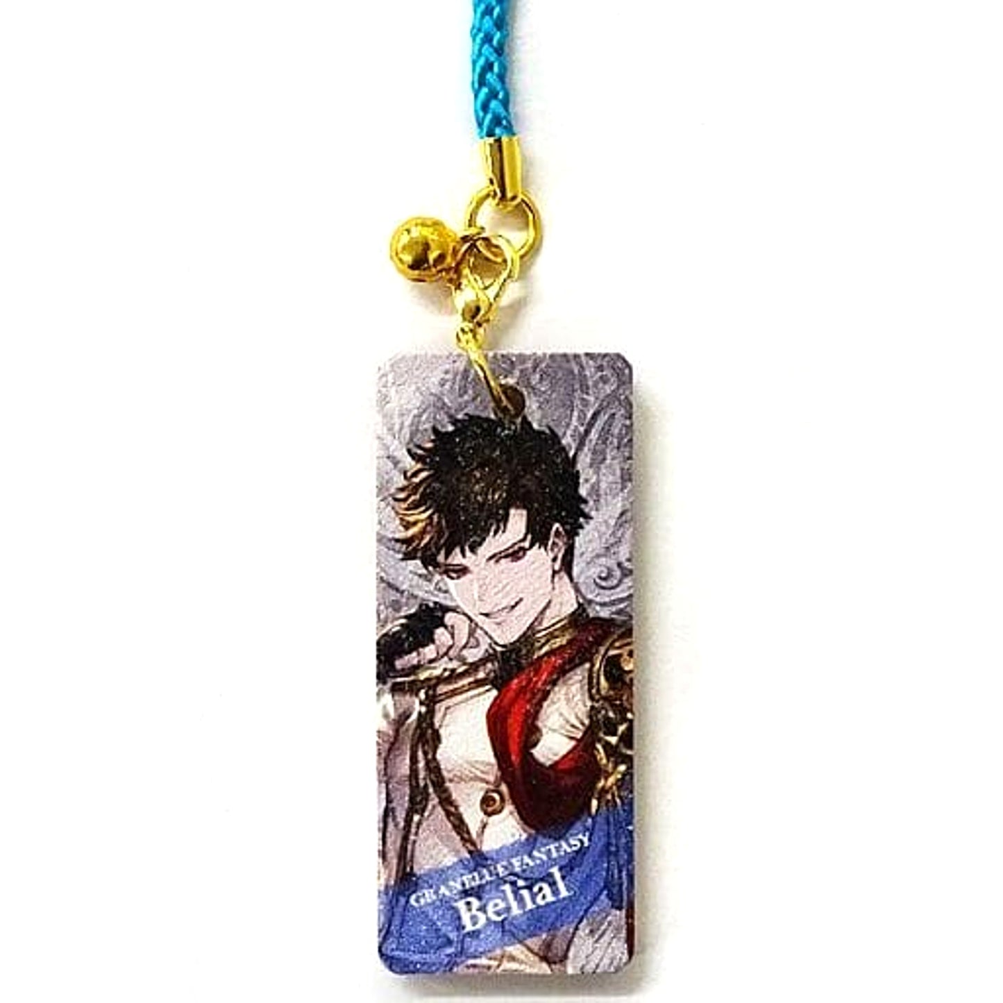 Granblue Fantasy Belial Original Wooden Tag Strap Vol.2 Yorozuya Siero Tokyu Hands Branch Offices Limited Keychains [USED]